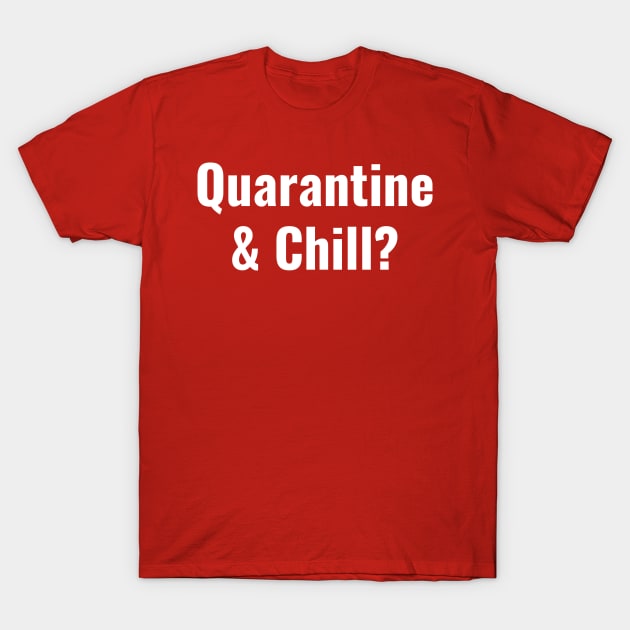 Quarantine And Chill T-Shirt by HeroGifts
